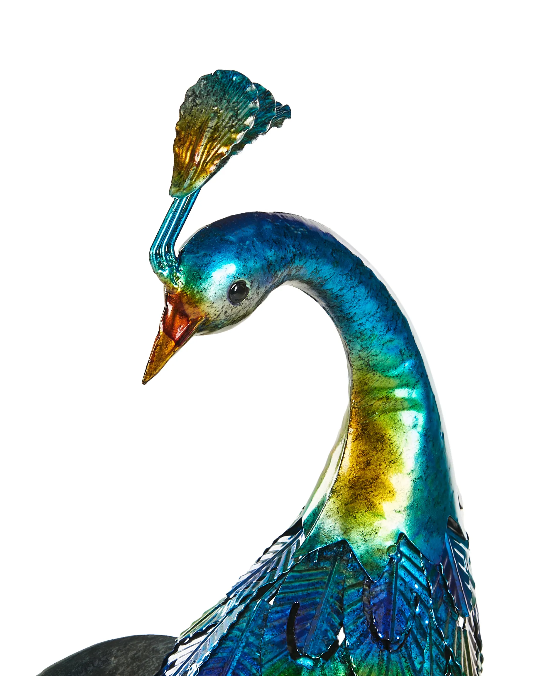 Tuinbeeld PEACOCK Blauw
