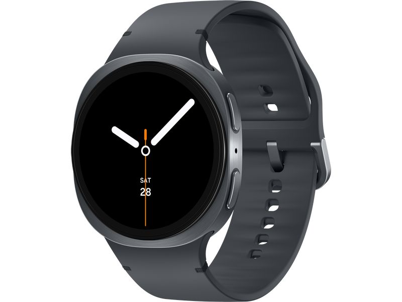 Samsung Galaxy Watch 8 BT 44 mm Graphite Schlanke Smartwatch