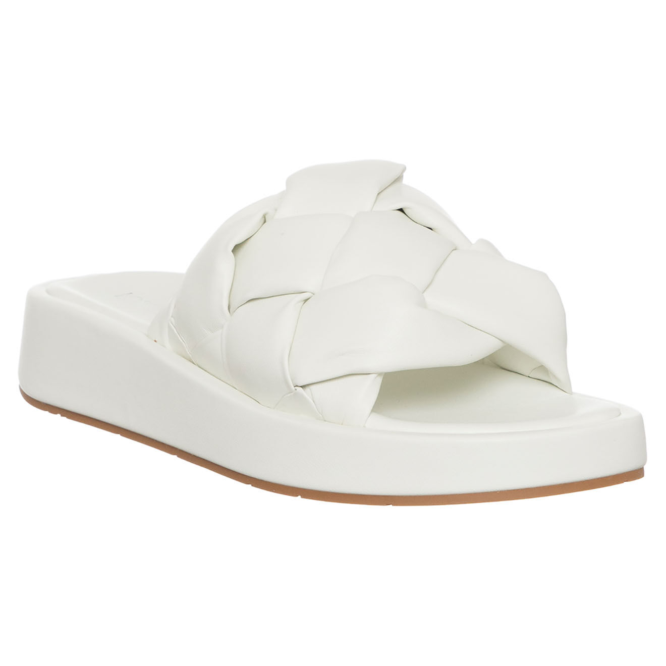 Loretta by Loretta Mules Plateforme Marina blanches