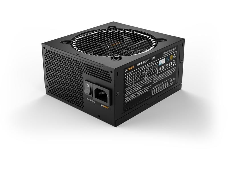 be quiet! Netzteil Pure Power 12 M 850 W Leises ATX-Netzteil mit 850 W Leistung und 80 Plus Gold Zertifizierung