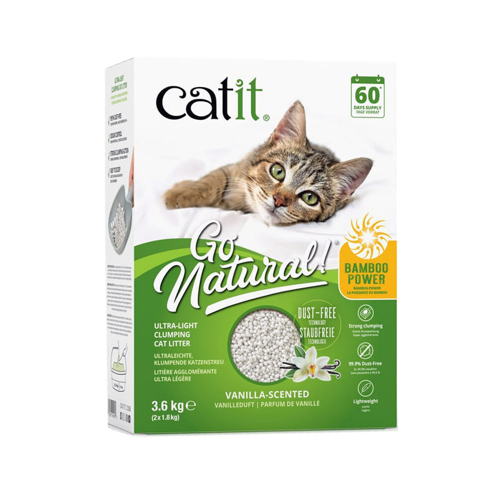 Catit Go Natural Kattenbakvulling Bamboe