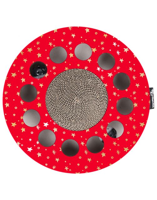 District 70 X-Mas Star - Kattenspeelgoed - Rood