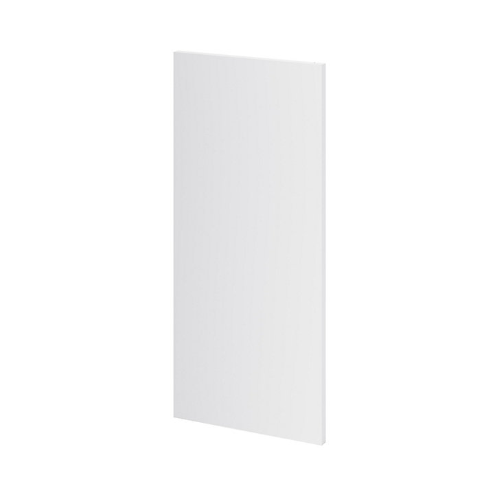 Côté de remplacement haut Goodhome Garcinia gris clair brillant H. 72 cm x l. 32 cm x Ep. 18 mm