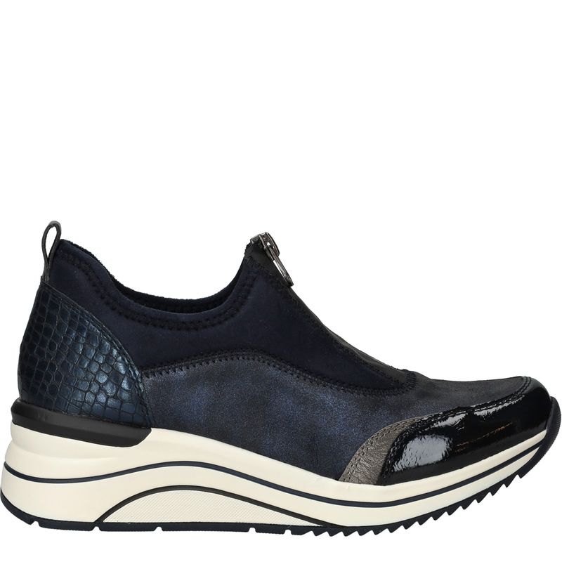 Remonte Instappers Blauw Dames