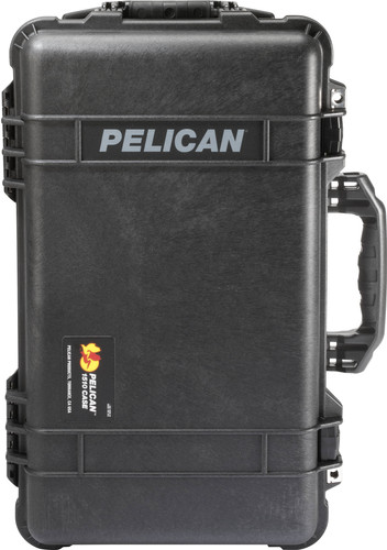 Peli 1510 Protector Case Zwart Trolley met plukschuim