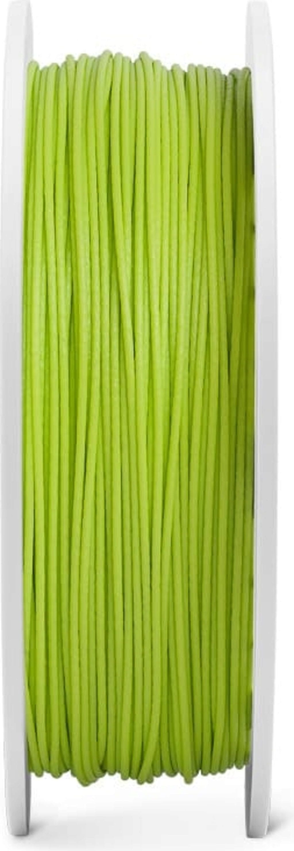 Fiberlogy  Nylon PA12+GF15 Light Green, 1,75 mm / 500 g    Nylon Filament mit der Zugabe von Glasfasern in Hellgrün