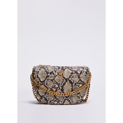 Liu Jo - Bandolera con estampado de piel de serpiente Multicolor
