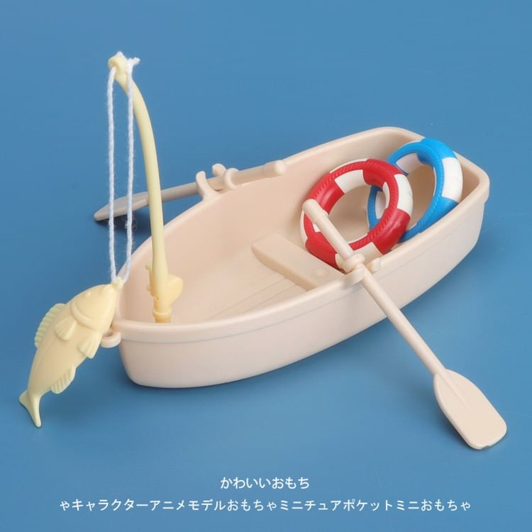 Ffeluro - Poppenhuis miniatuur visbootset