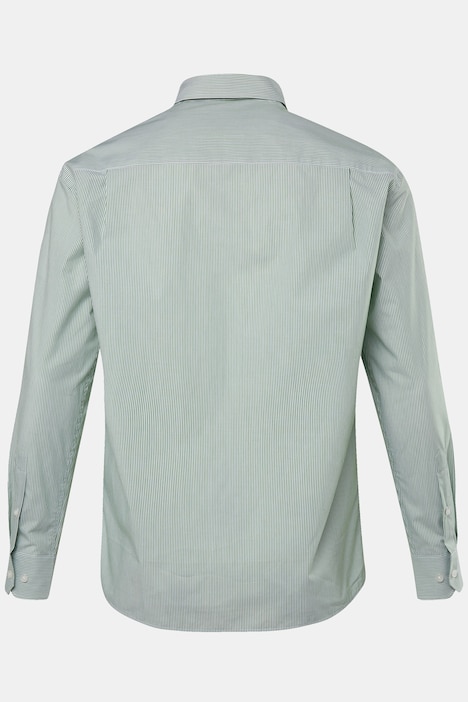 Boston Park Streifenhemd, Langarm, Buttondown-Kragen, Comfort Fit, bis 8 XL