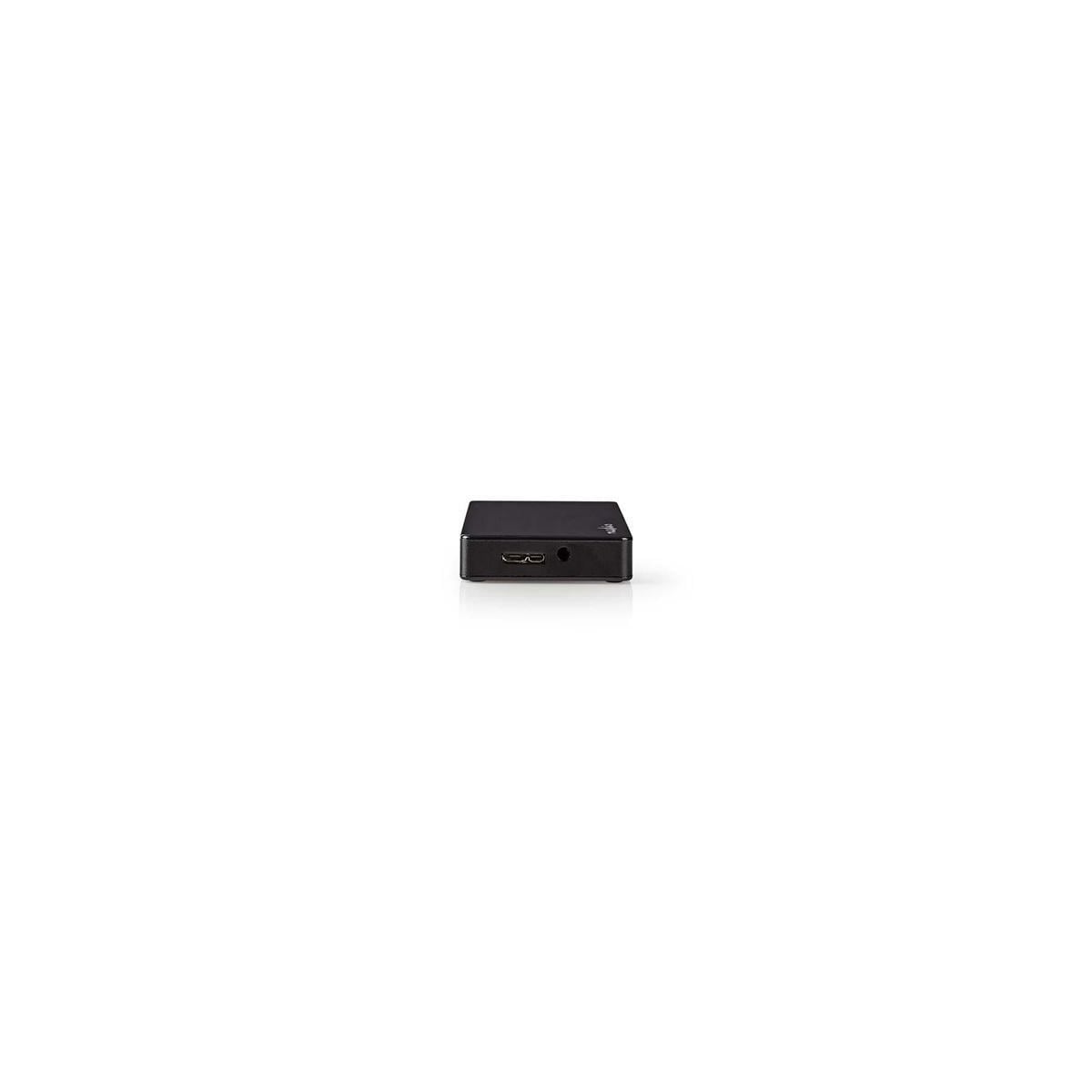Nedis USB-hub | USB-A Han | 4x USB A Female | 4-Port port(s) | USB 3.2 Gen 1 | Nettstrøm drevet / USB-Strøm | 4x USB