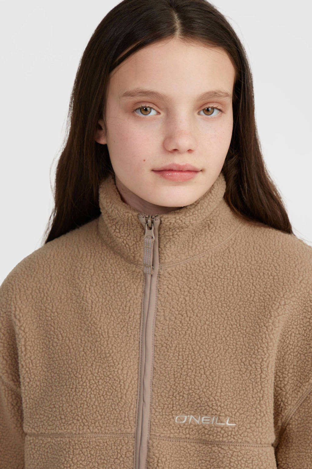 O'Neill fleece vest lichtbruin