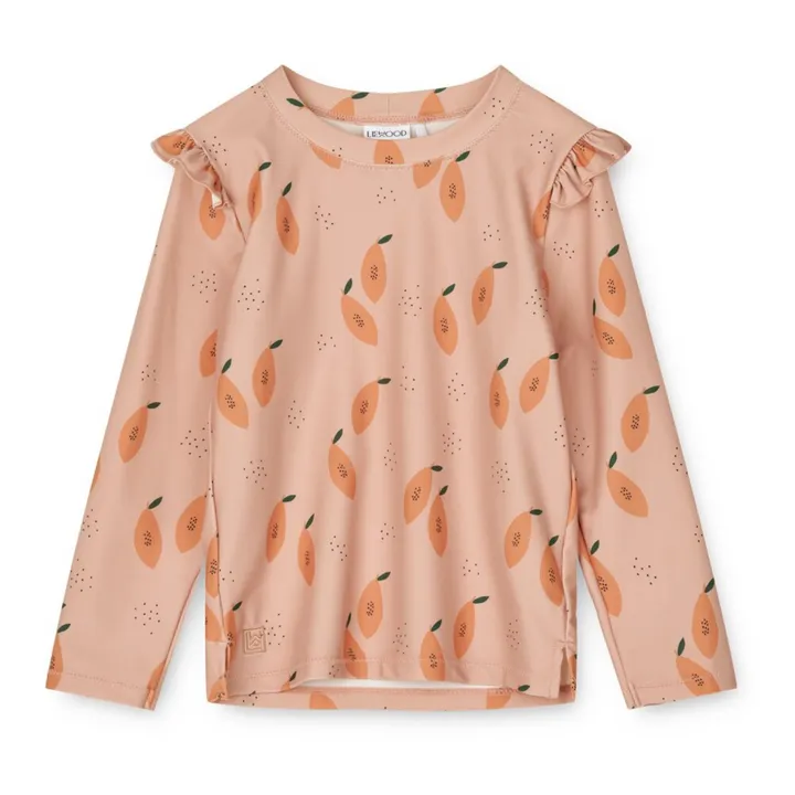 Liewood T-Shirt Anti-UV Matière Recyclée Tenley | Vieux Rose
