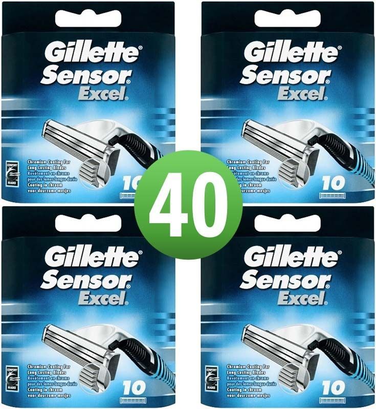 Gillette Combi Scheermesjes Sensor Excel 40 mesjes