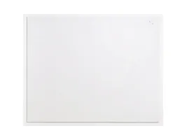 Glastavle, NAGA Pure White, magnetisk, 90 x 120 cm, hvid