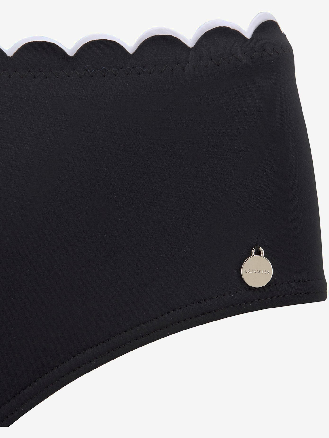 Bas de maillot de bain double bordure cocotte