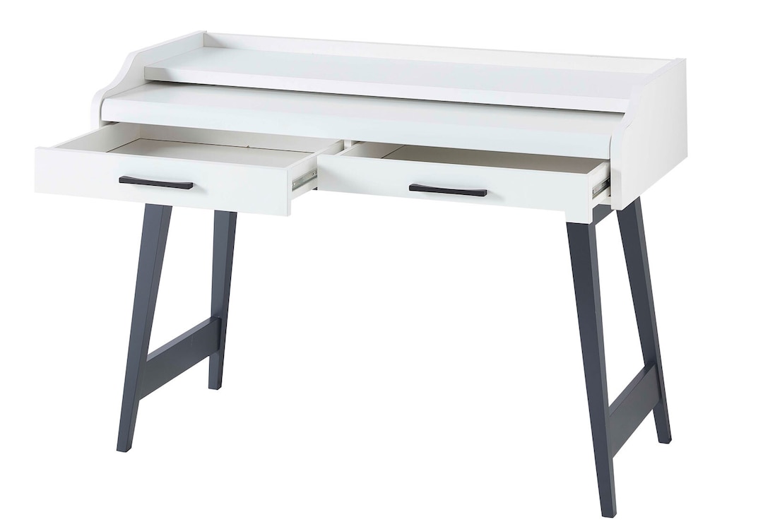 Schreibtisch Inno4Home 120x50 cm grau/weiß