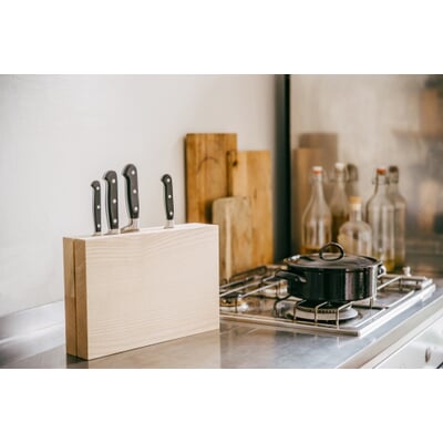 Messerblock Timber Twin