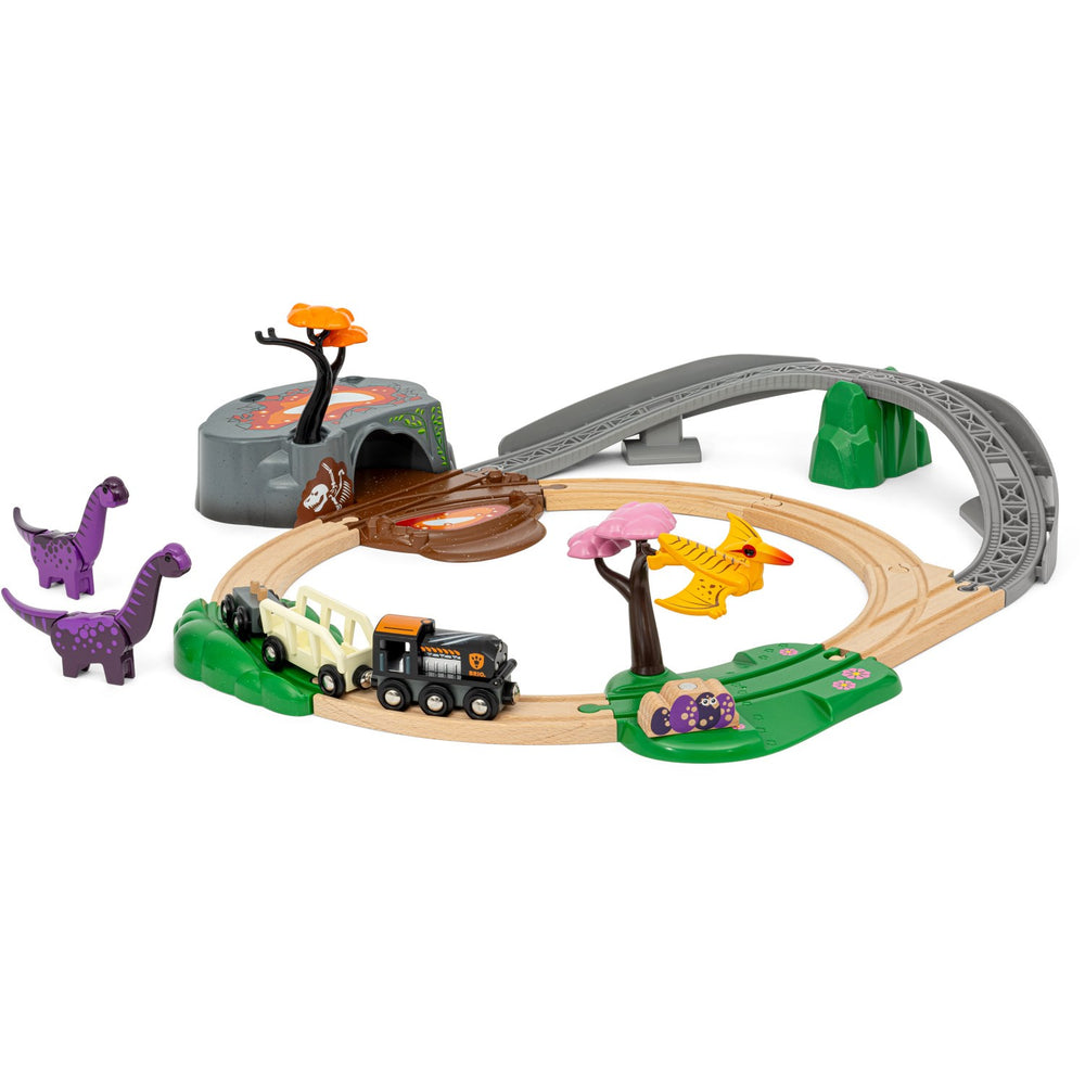 Køb BRIO® 36094 Togbanesæt Med Dinosaurer