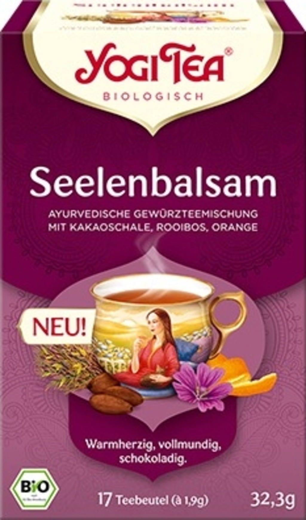 Yogi Tea  Seelenbalsam Tee Bio, 32,30 g