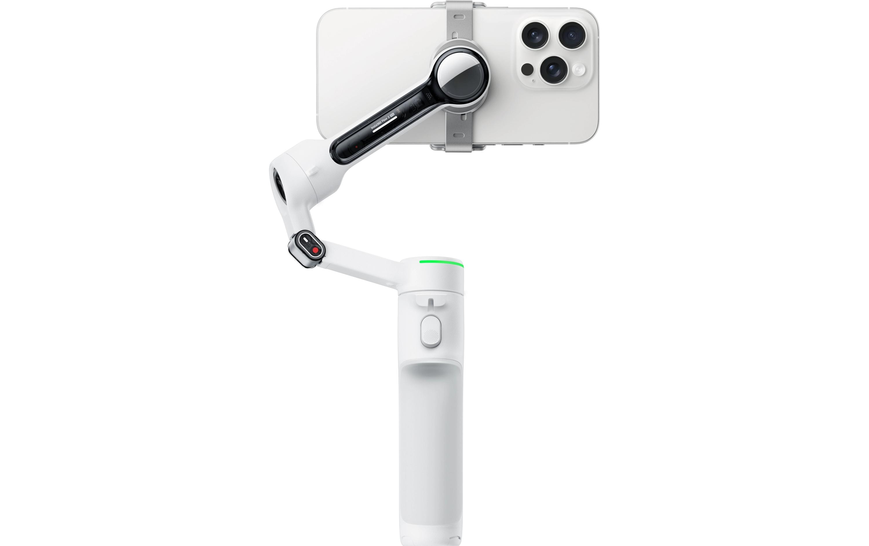 Gimbal Flow 2 Pro Weiss<br>Ultimativer Kl-Tracking-Stabilisator
