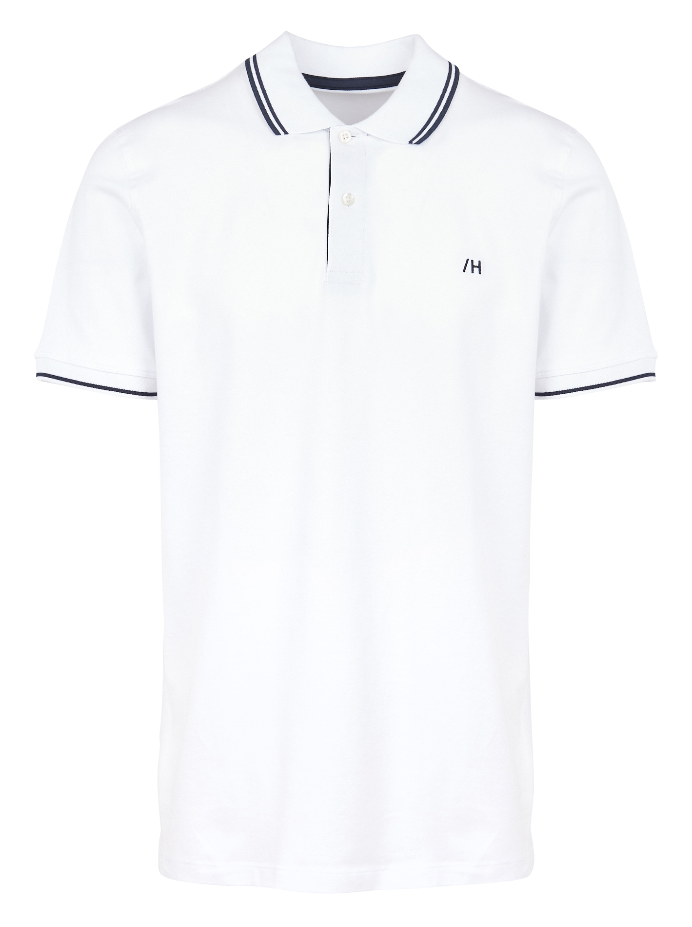 AZE SPORT - Polo regular fit en coton biologique mélangé | Blanc