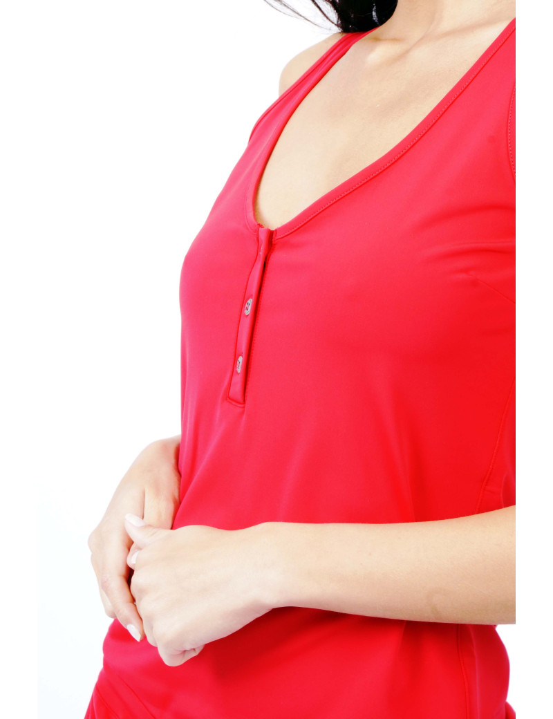 HBT COMBISHORT DONNA ESSENTIELS ROUGE HERO