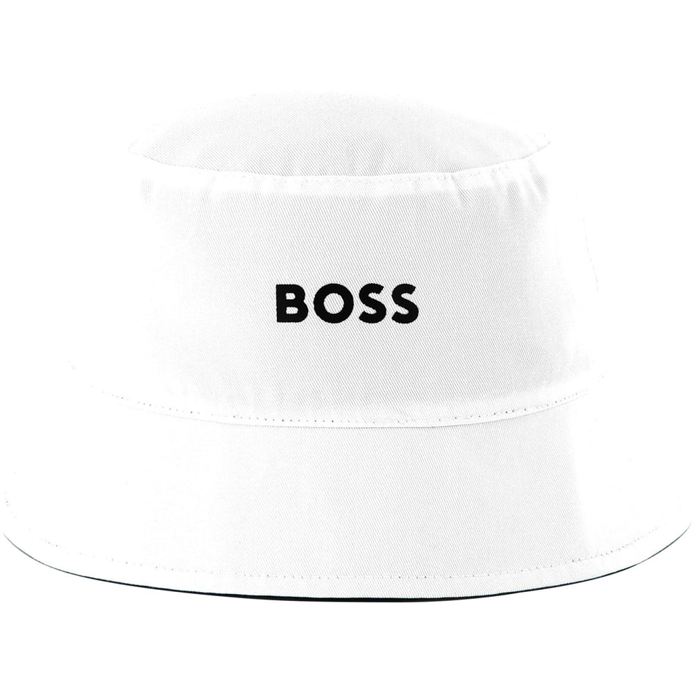 Køb Hugo Boss White Vendbar Bøllehat