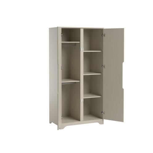 Armoire OVA Gris/Beige - VOX