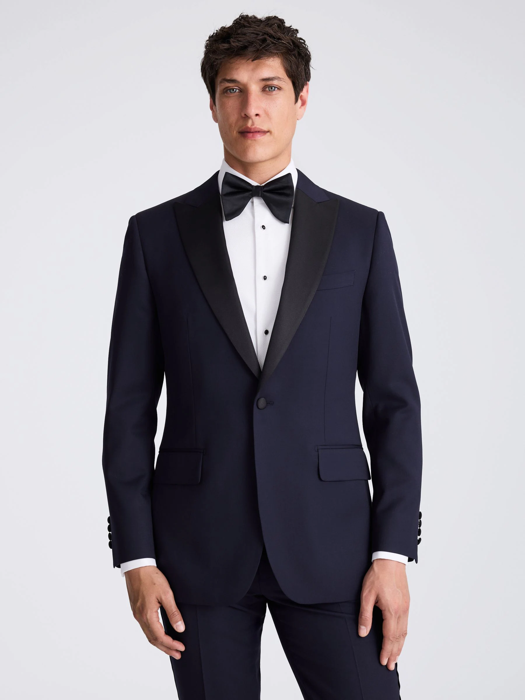 MOSS Tailored Fit Tuxedo Jacket