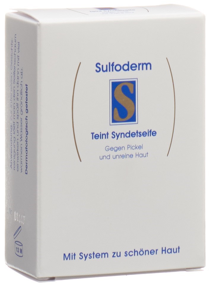 Sulfoderm S Teint Syndetseife<br>100 g
