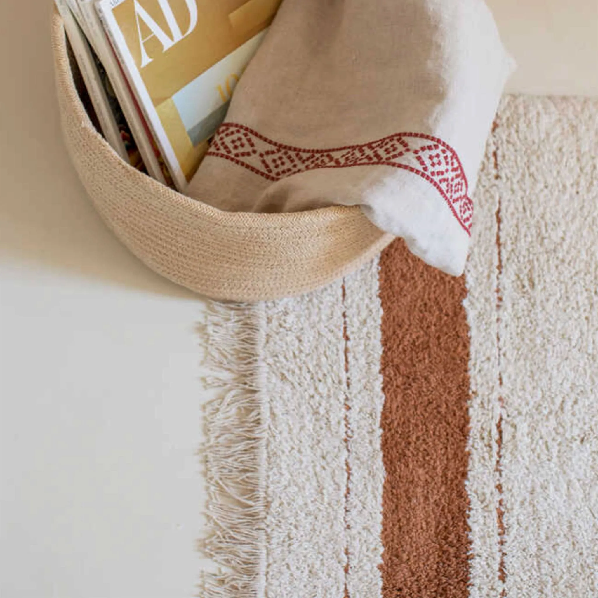 Lorena Canals Tapis Beige Lorena Canals - Lavable à la machine