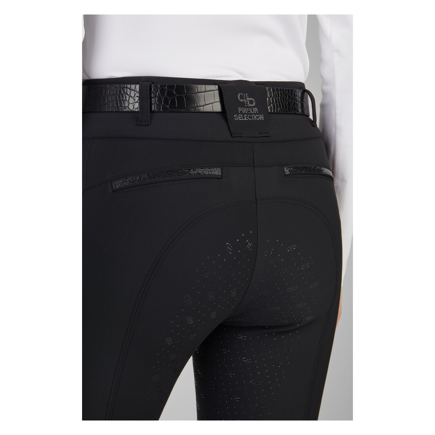PIKEUR Selection Grip-Gesäßeinsatz-Reithose Laure - black