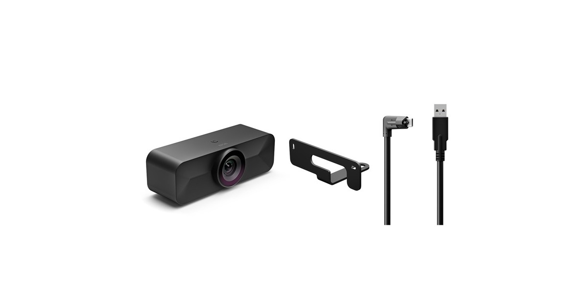 EPOSEXPAND Vision 1M webcam  (Zwart, 4K Ultra HD, USB-C)