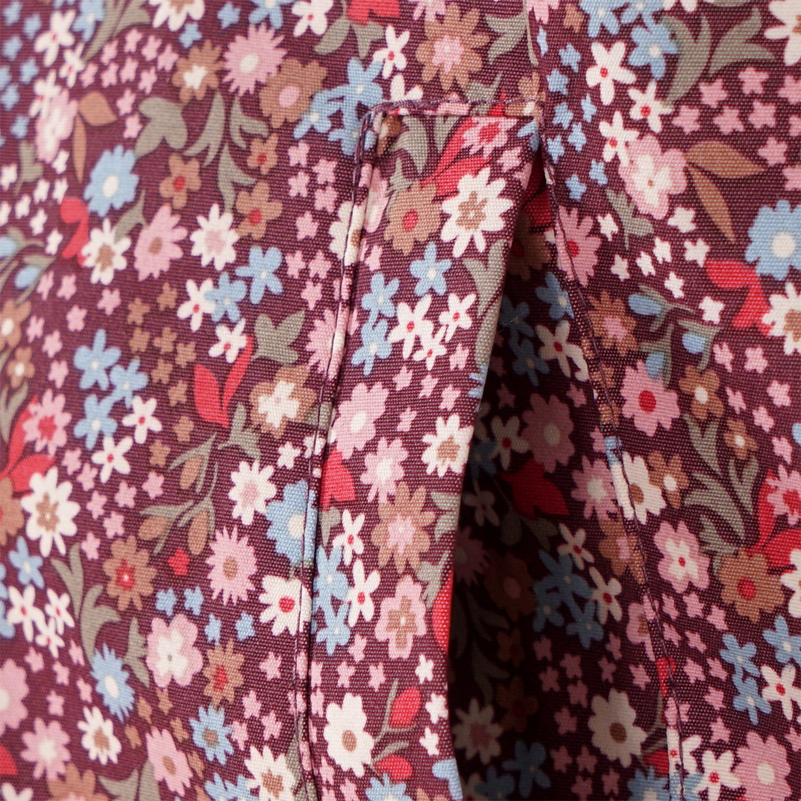Topolino Pure Collection Mädchen Regenjacke im Millefleur-Design beere