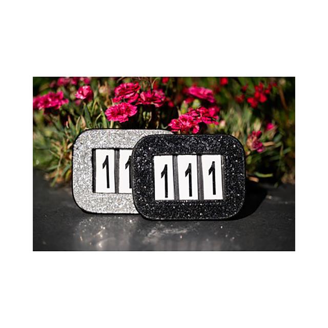 Hoofdstelnummer HB Showtime Glitter Zwart-zwart
