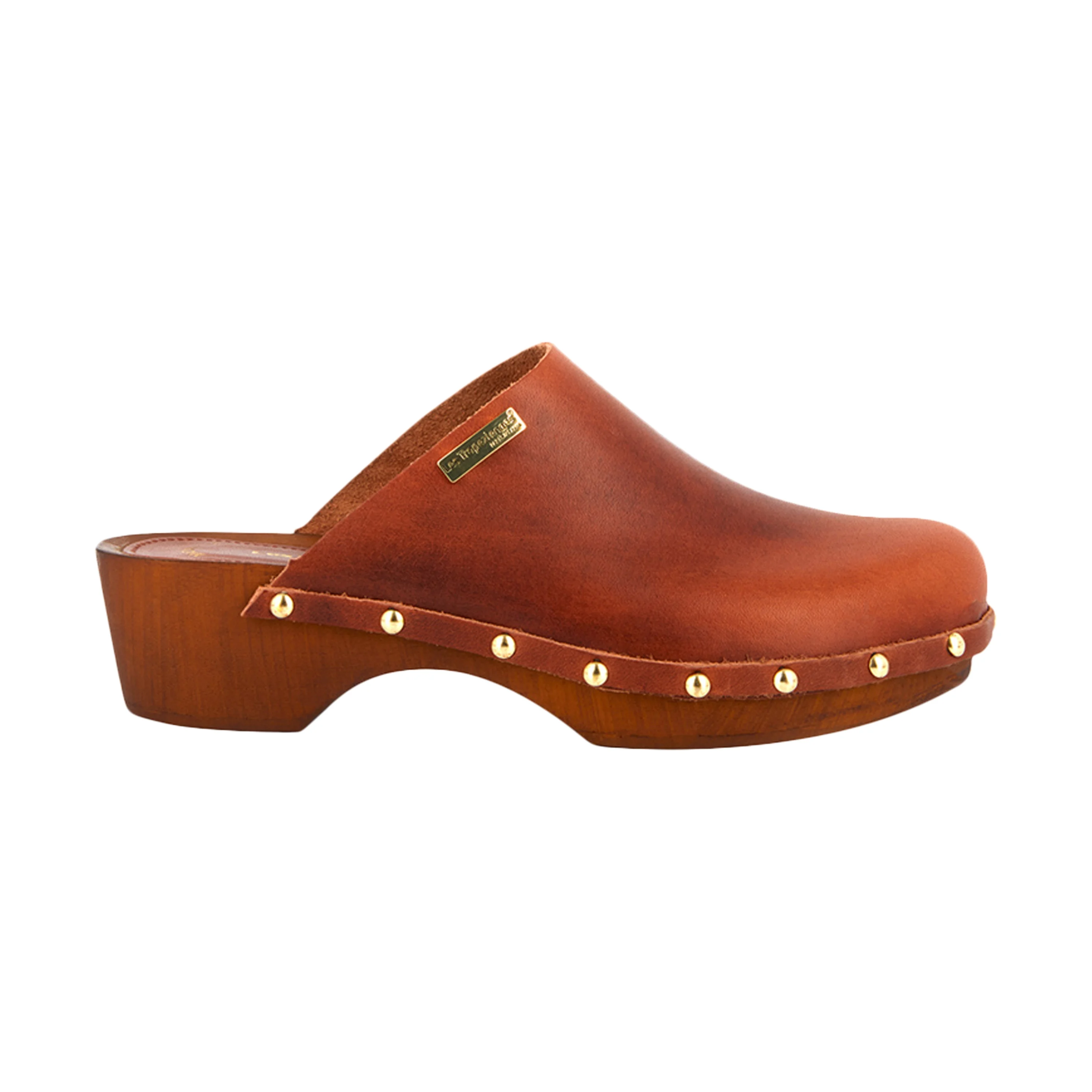 Sabot plat cuirtonsabo | Marron