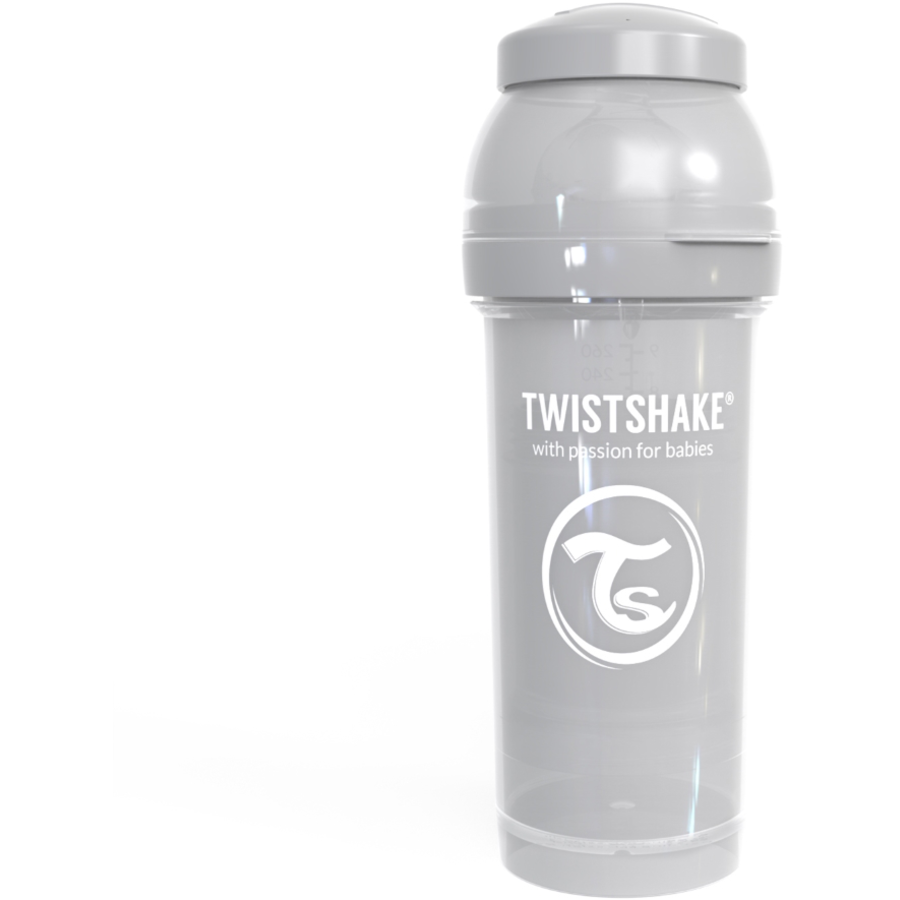 TWISTSHAKE Babyflasche Anti-Kolik 260 ml pastel grau