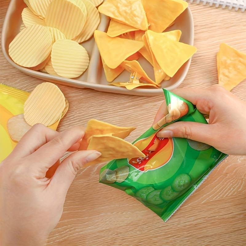 (55x50mm) Beutel Verschlussclip Lebensmittel Aufbewahrungs Klammer - Chips