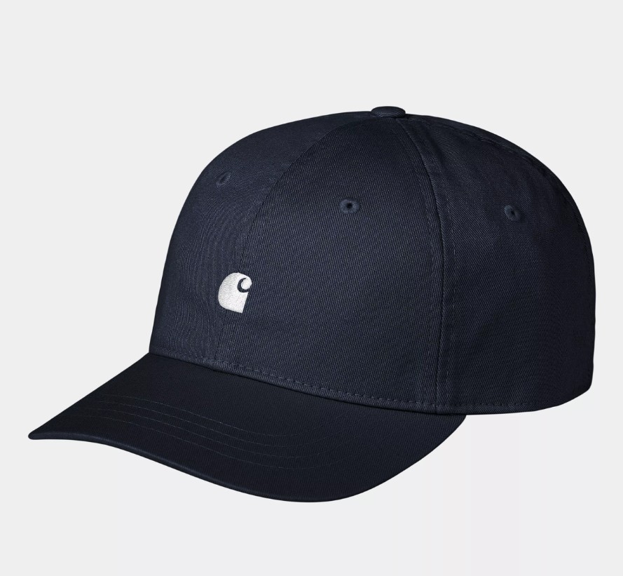 Carhartt WIP Madison Logo Cap Leather / Black