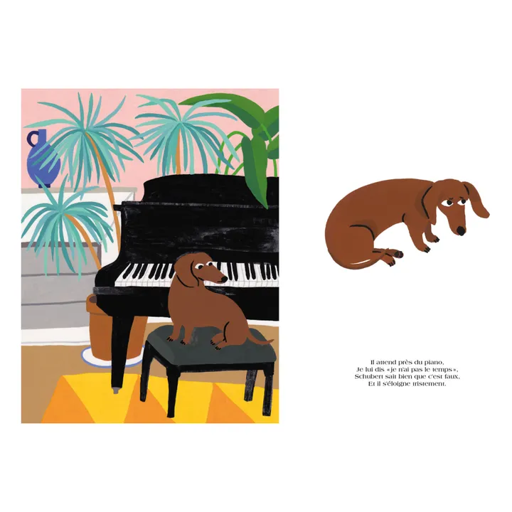 Helium Livre Schubert le chien musicien - A. Leone & L. Maupetit