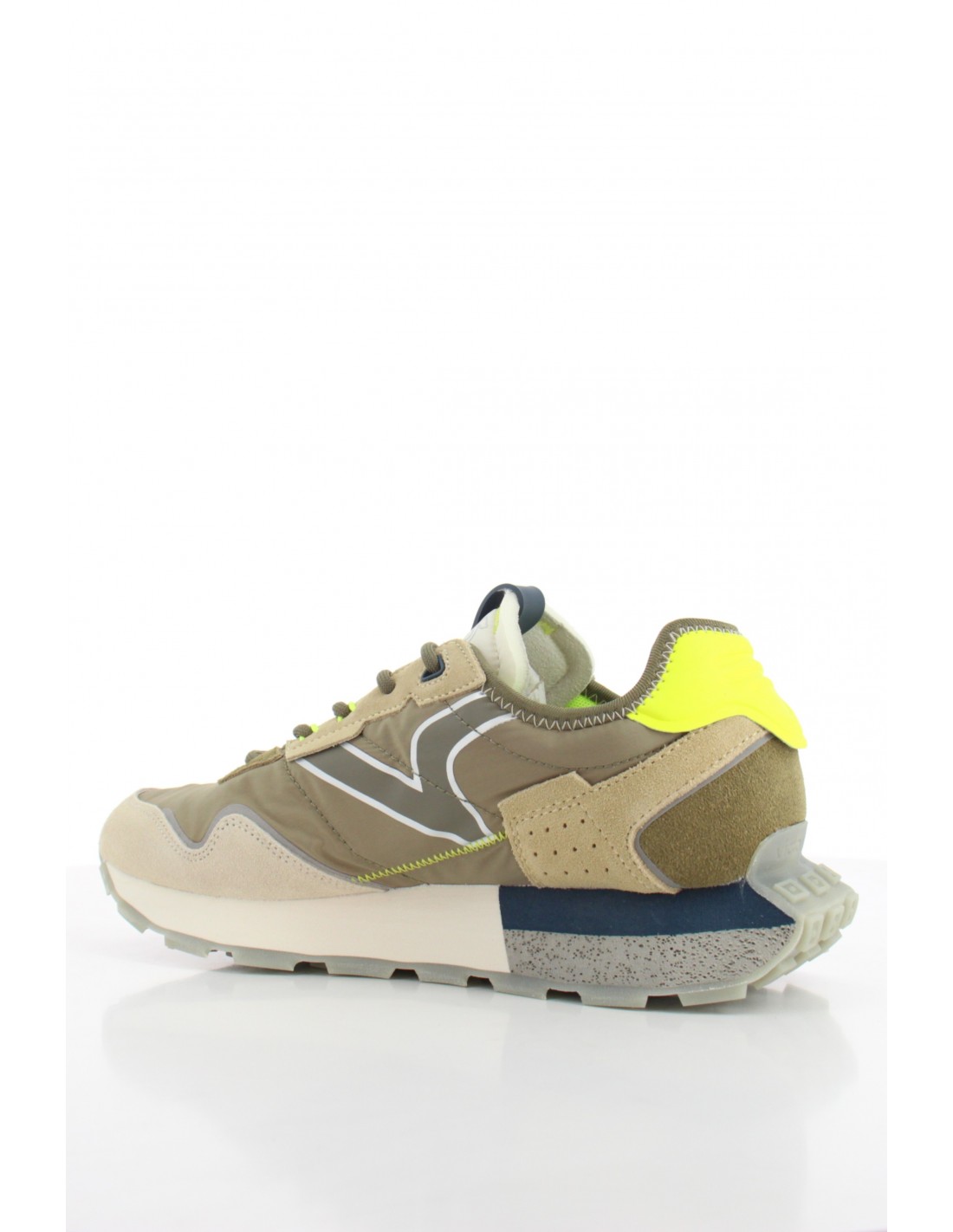 victoria Baskets de ville Homme Wing - Neon Point Nylon/Daim Multicolor