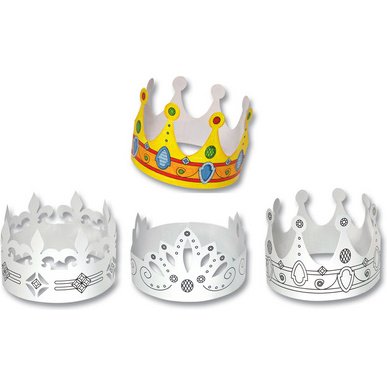 Couronnes pour enfants en carton, different modèles