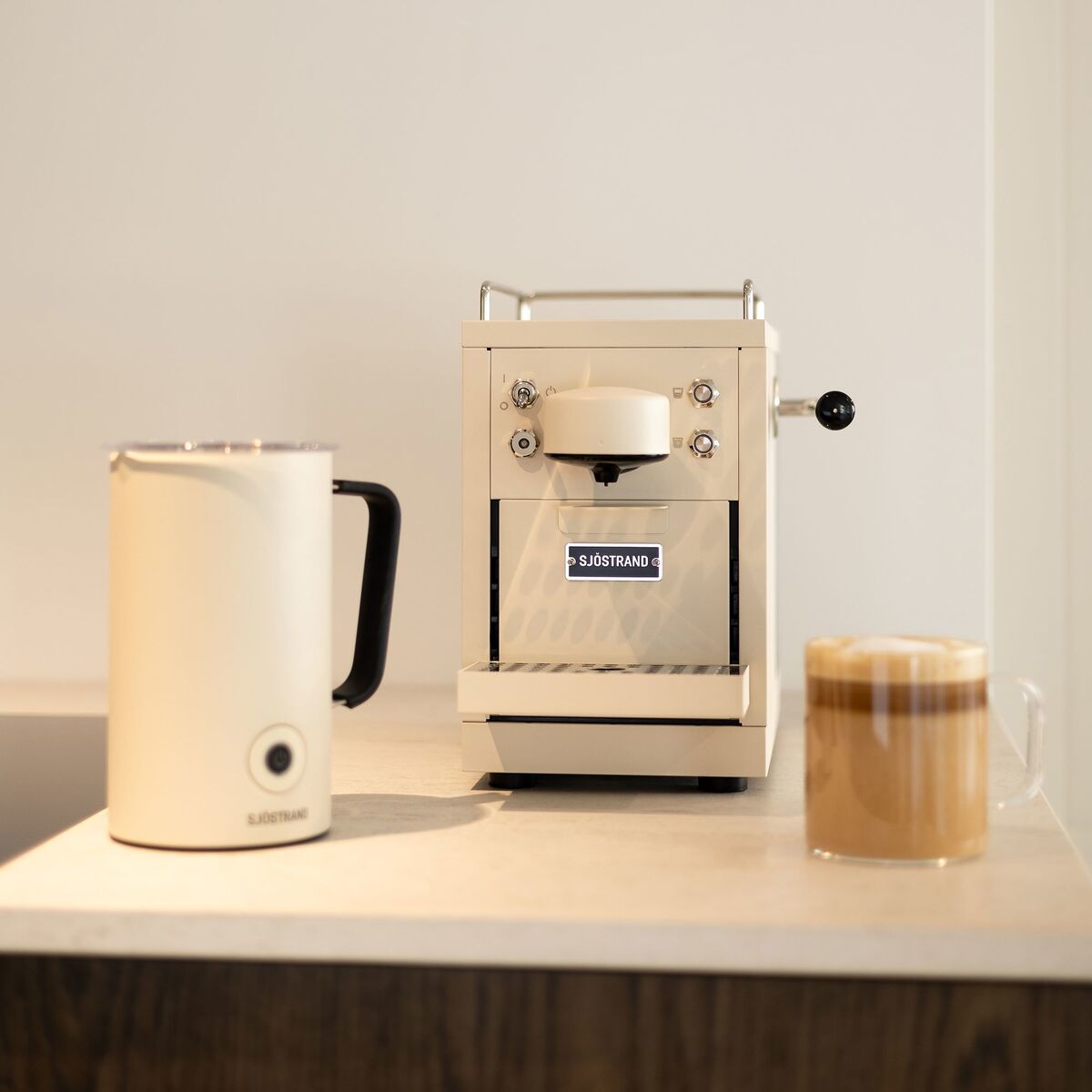 Melkeskummer, beige