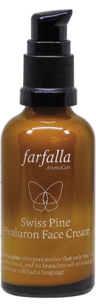 Farfalla Swiss Pine Hyaluron Face Cream Creme Glasfl 50 ml