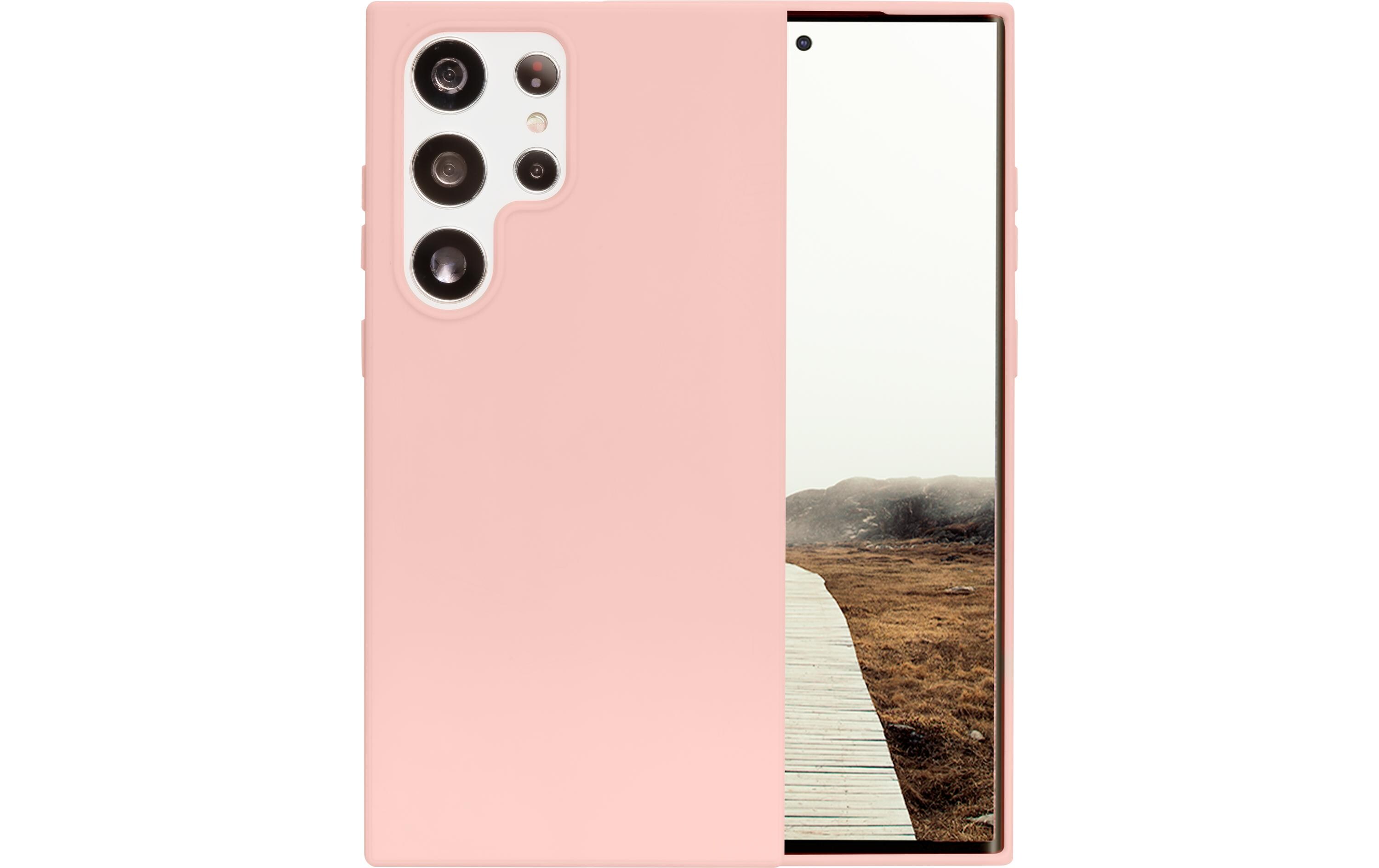 Back Cover Greenland Galaxy S23 Ultra PinkSchutzhülle für das Samsung Galaxy S23 Ultra