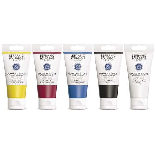 LEFRANC & BOURGEOIS Studio Gouache Primärfarben Set