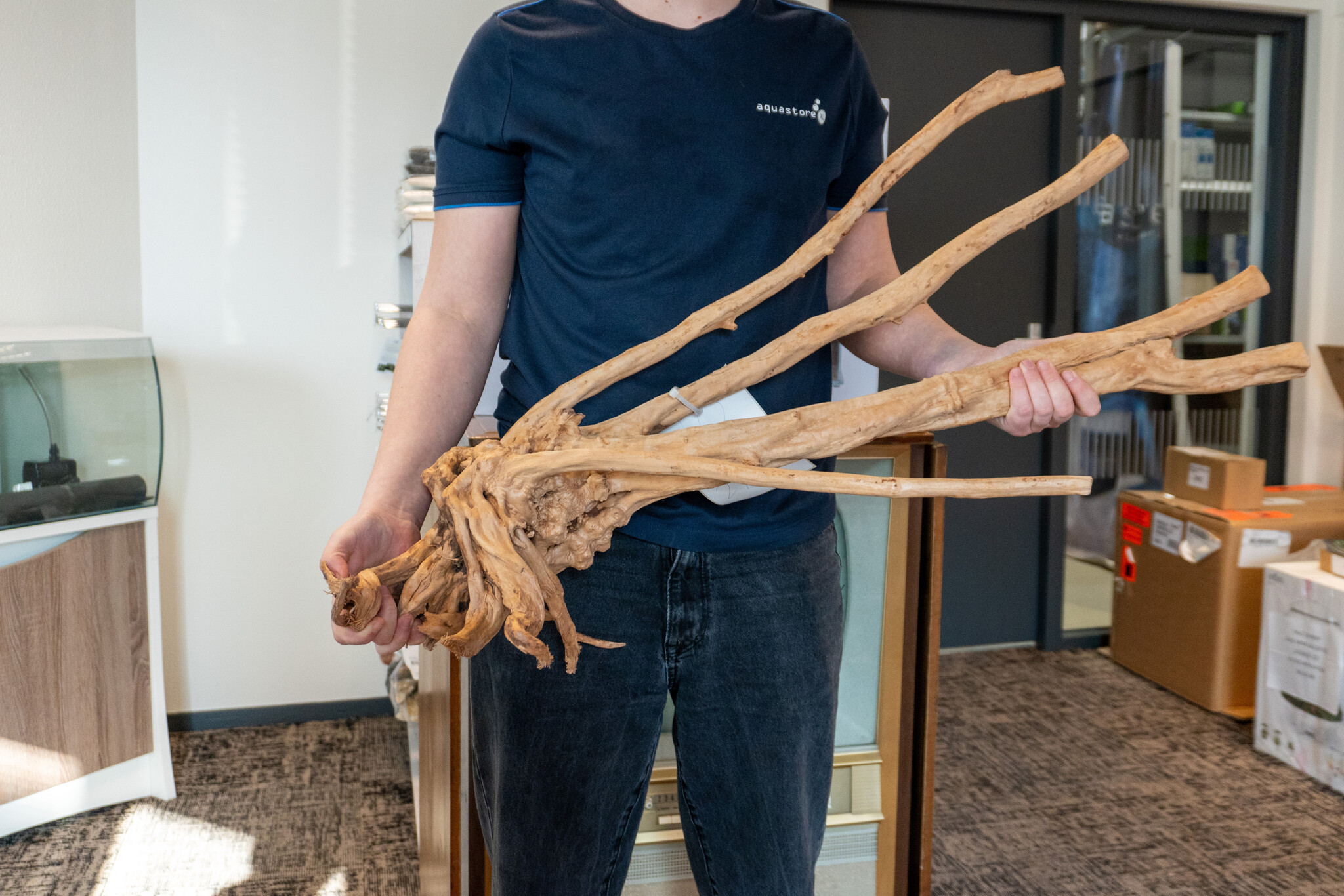 AquastoreXL Boomstronk XXL 70 - 100 cm 2,8kg - NR10 | natuurlijk hout