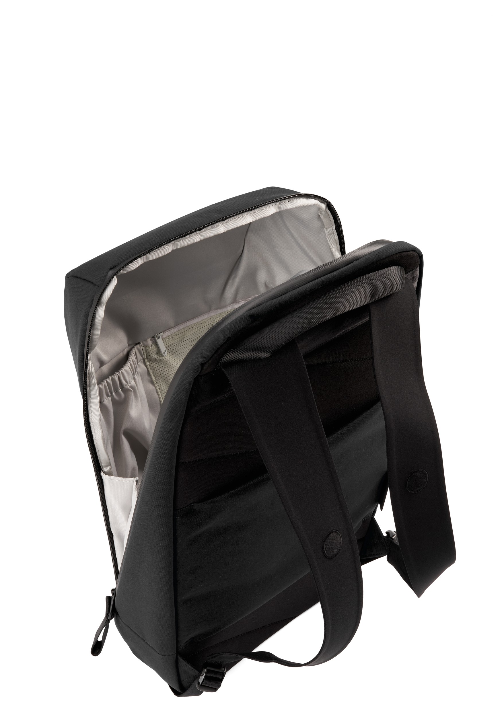 Pinqponq Rucksack Kontor Backpack Solid Black