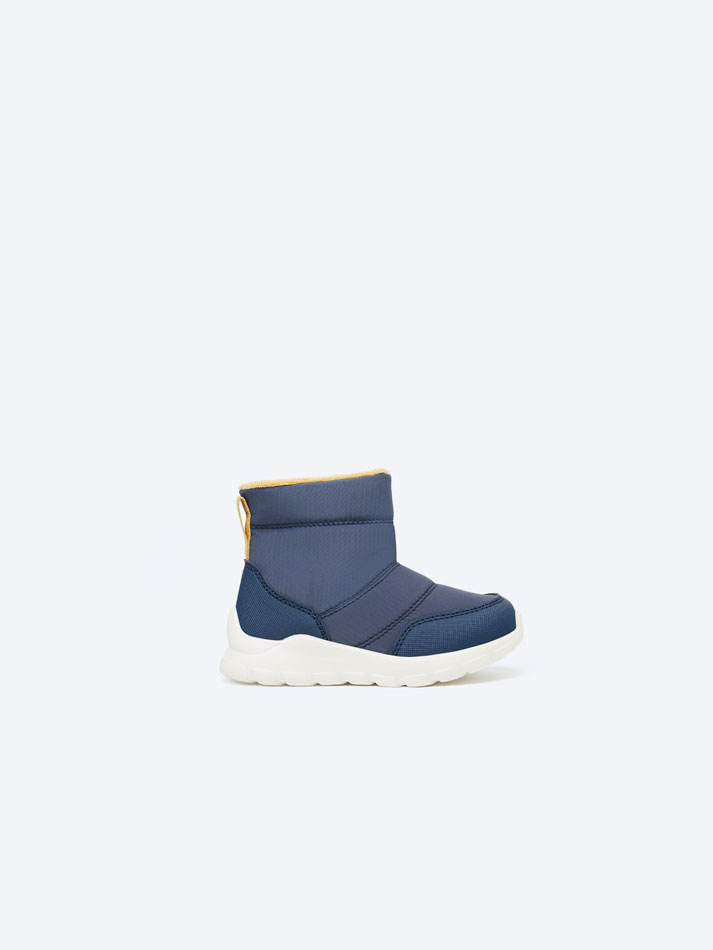 Bota acolchoada - Azul Marinho