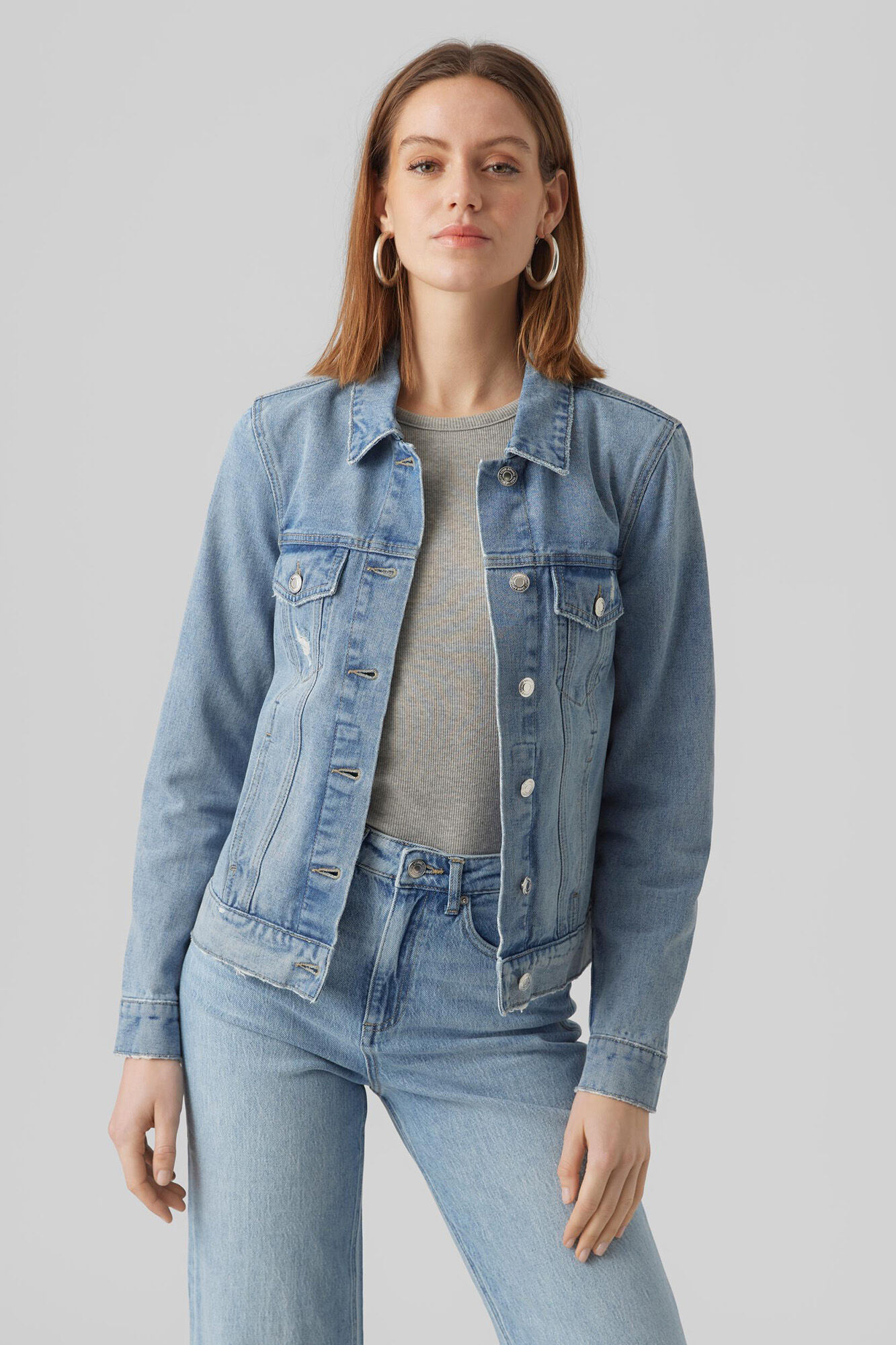 Jaqueta jeans - Azul